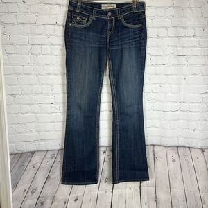 Mek Denim USA San Diego Jeans size W28 L34 Heavy Stitching